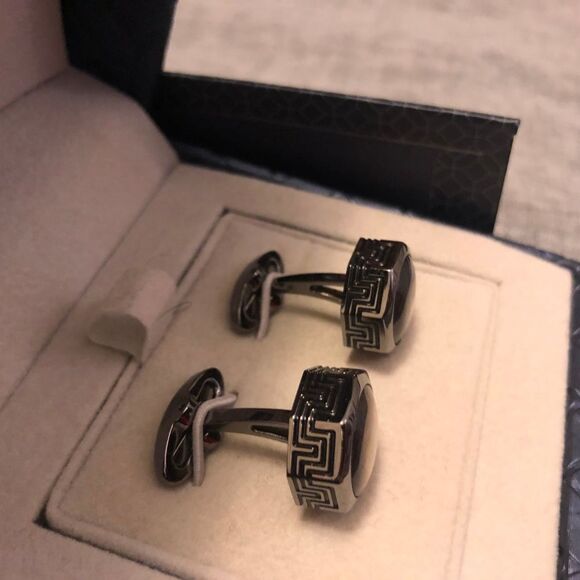MONTEGRAPPA Privelege Cuff links - Silver - Picture 2 of 6